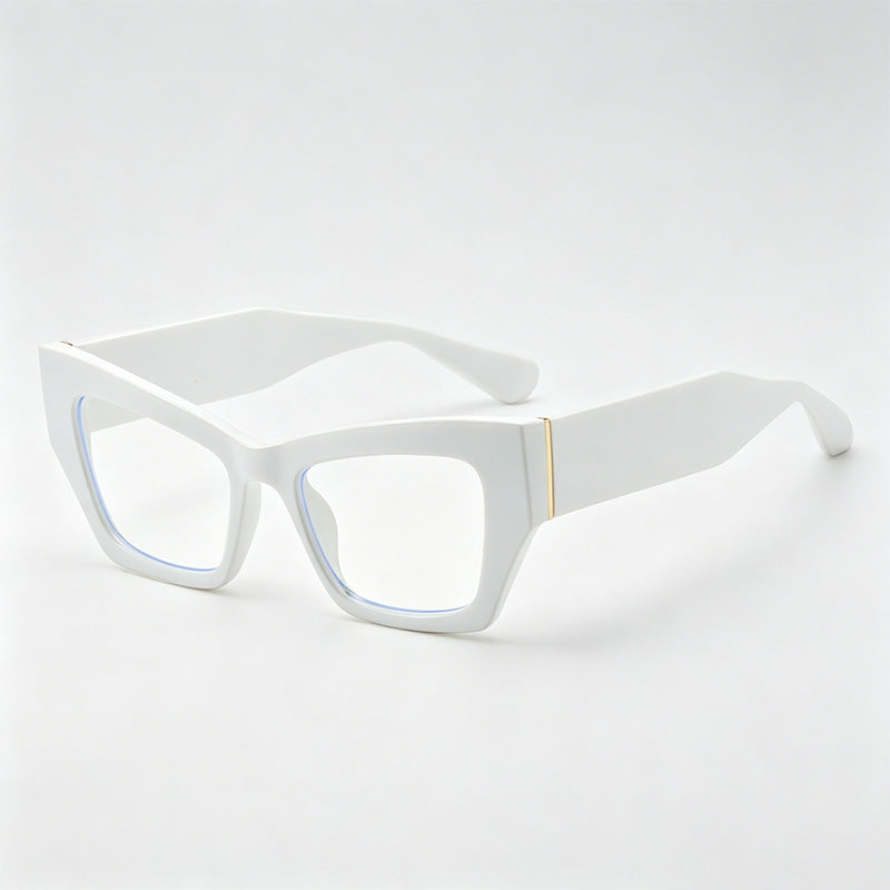 Trendy Geometric Cat Eye Sunglasses