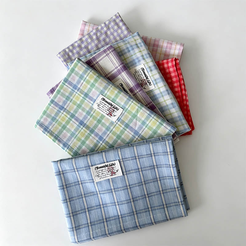 Checkered Table Decoration Placemat