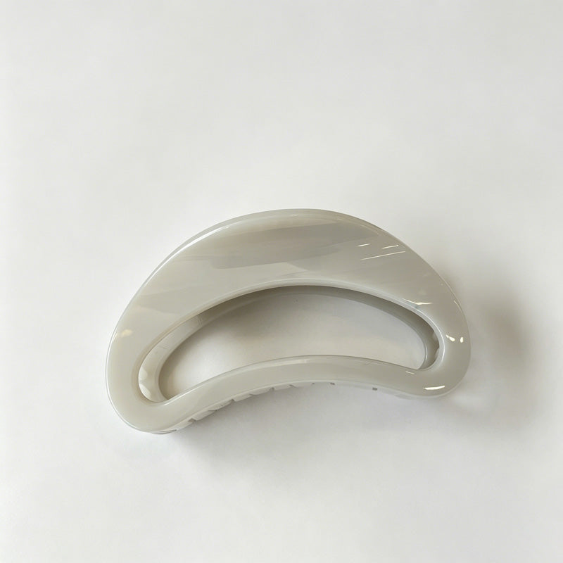 Large Butterfly Acetate Half Round Hair Claw Clip