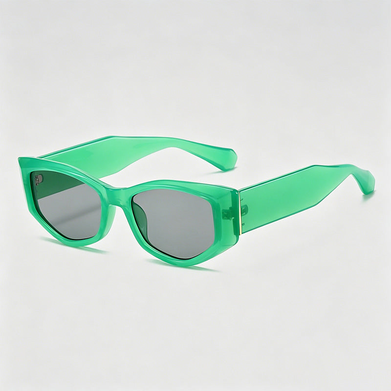 Retro Cat Eye Rectangle Sunglasses