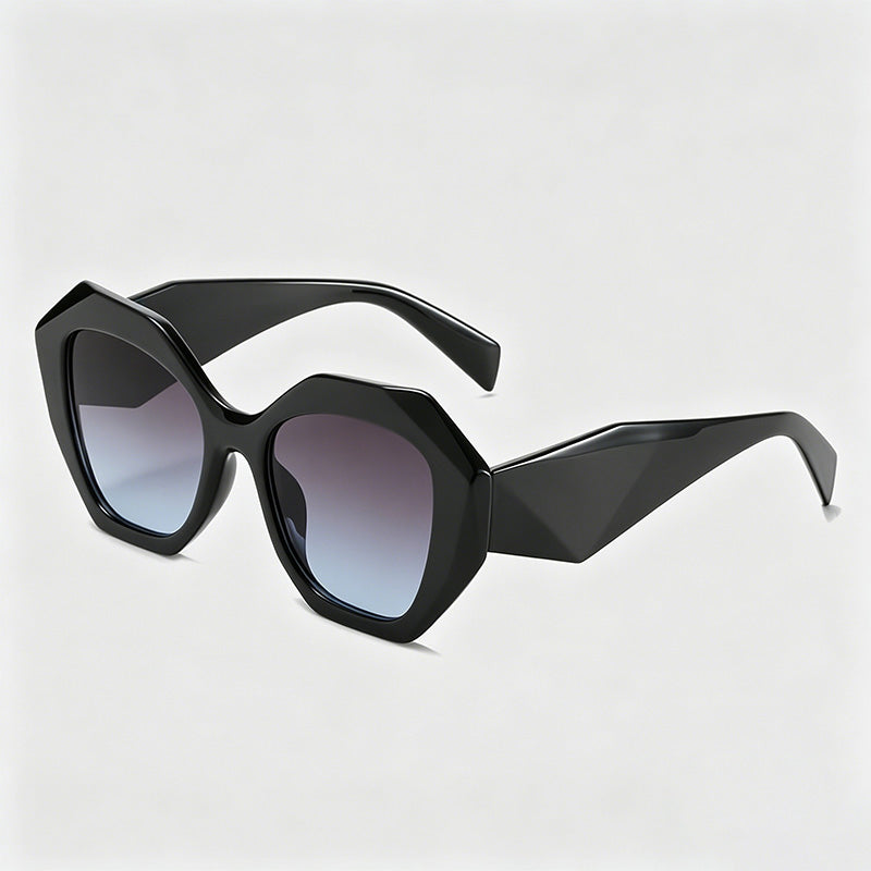 Irregular Cut Hip Hop PC Protective Fashion Sunglasses