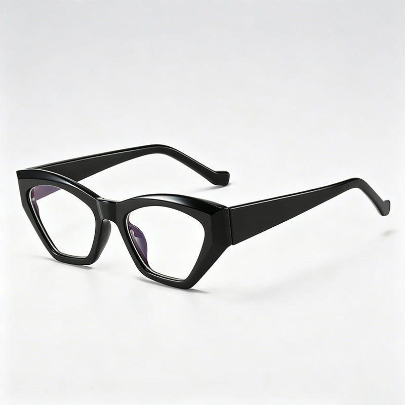 Trendy Small Angular Cat Eye PC Fashion Sunglasses