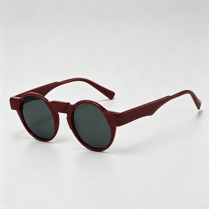Vintage Round Steam-Punk PC Fashion Sunglasses