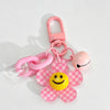 Pink Grid / One Size