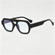 Black/Transparent / One Size