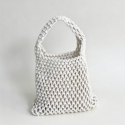 Mesh Knit Tote Bag