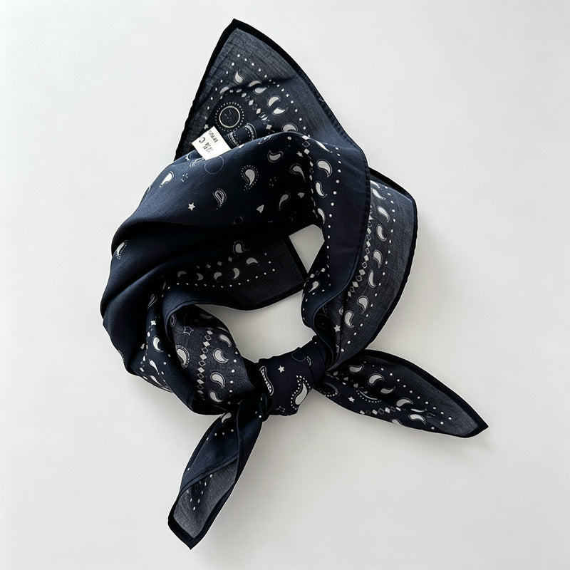 Leopard Paisley Print Bandana