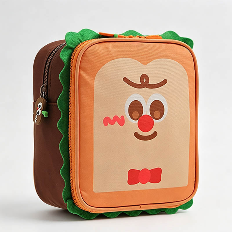 Cartoon Toast and Taco Storage - Shopdayla Wholesale - #5970