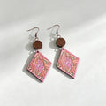 Bohemian Retro Wood Rhombus Wo - Shopdayla Wholesale - #8290