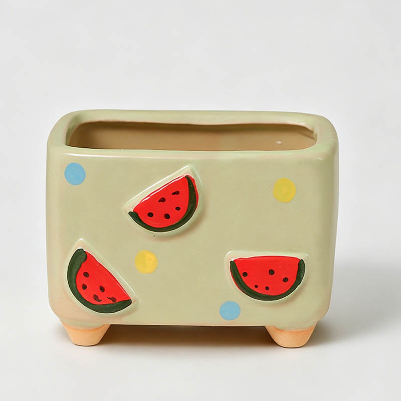 Fruit Ceramic Pot
