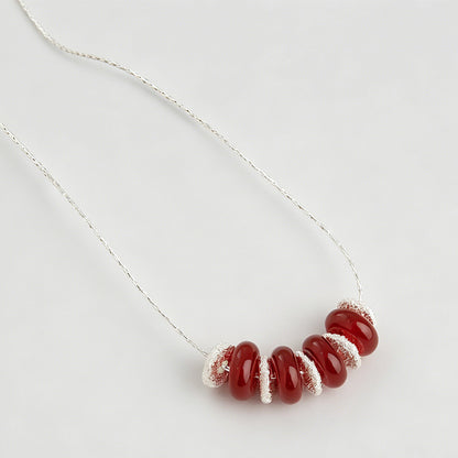 Modern Minimalist Beaded Agate - Shopdayla Wholesale - #7986