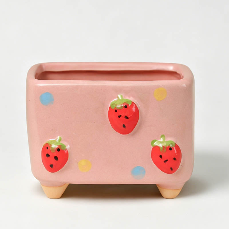 Fruit Ceramic Pot