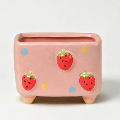 Fruit Ceramic Pot