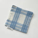 Blue Grid / One Size