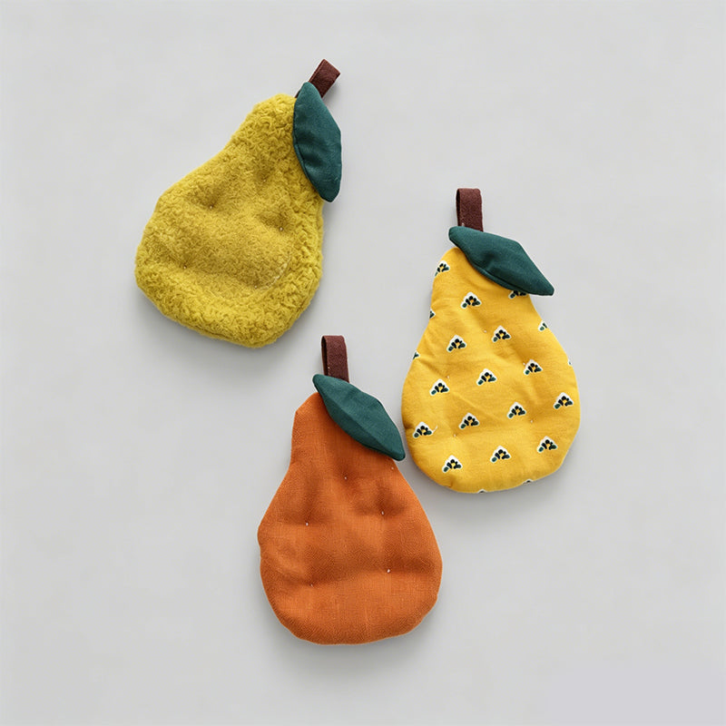 Pear Shaped Fabric Heat Resistant Coaster