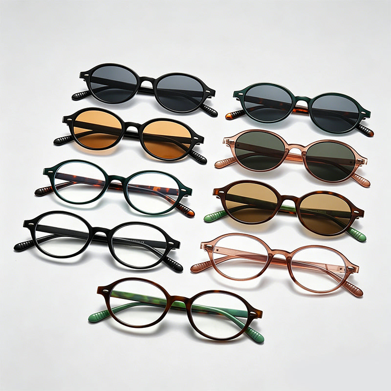 Vintage Oval Small Frame Y2K Sunglasses