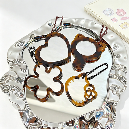 Tortoiseshell Acetate Pocket Mirror