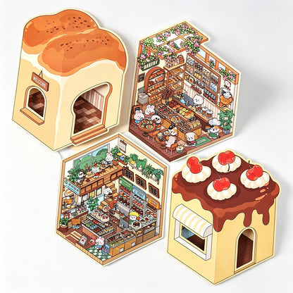 2.5D Scene Building Stickers