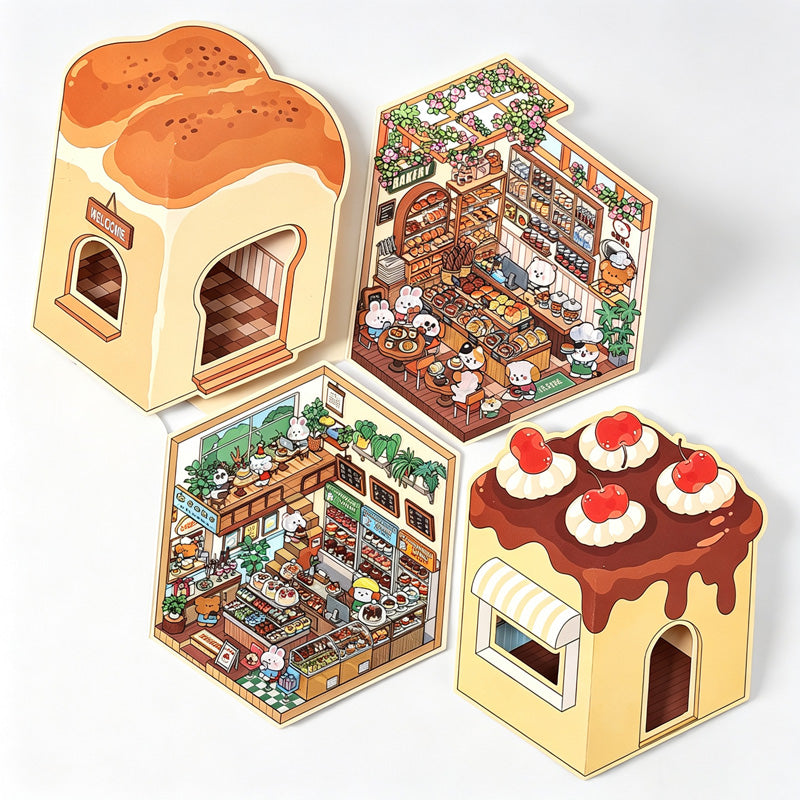 2.5D Scene Building Stickers