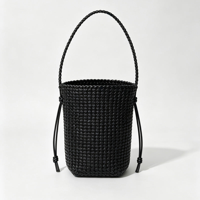 Woven Tapered Crossbody Bag