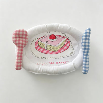 Cake Around the Table Printed Coaster Placemat