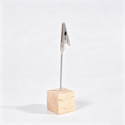 Cube Base Photo Holder