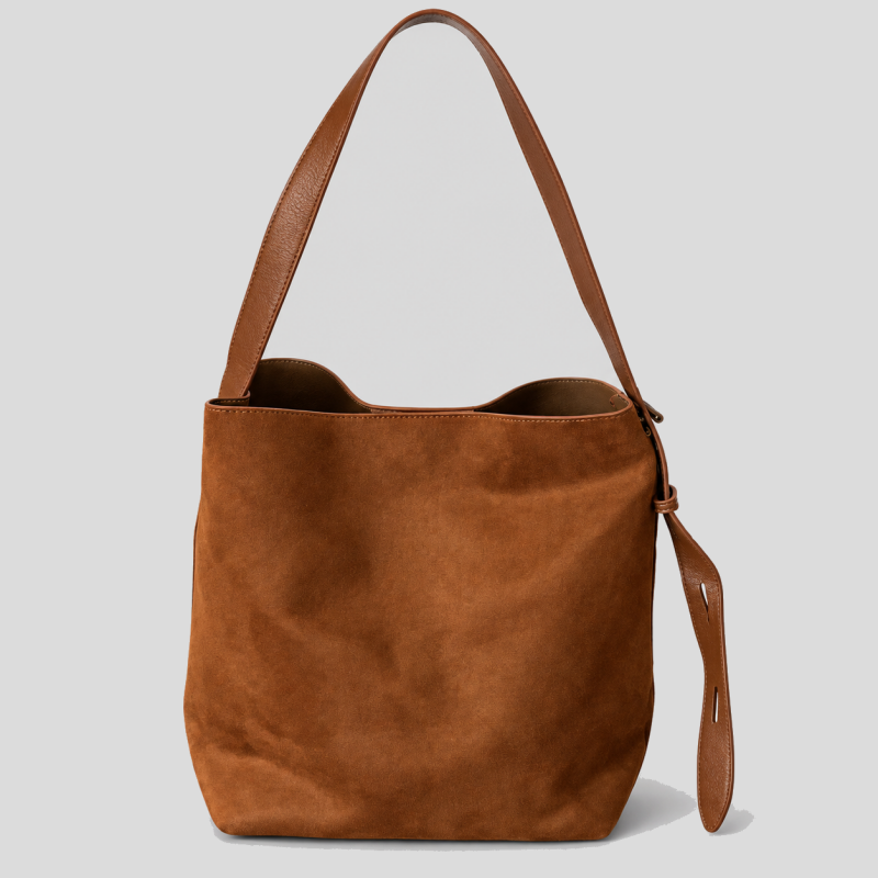 Bucket Leopard Large Shoulder Bag