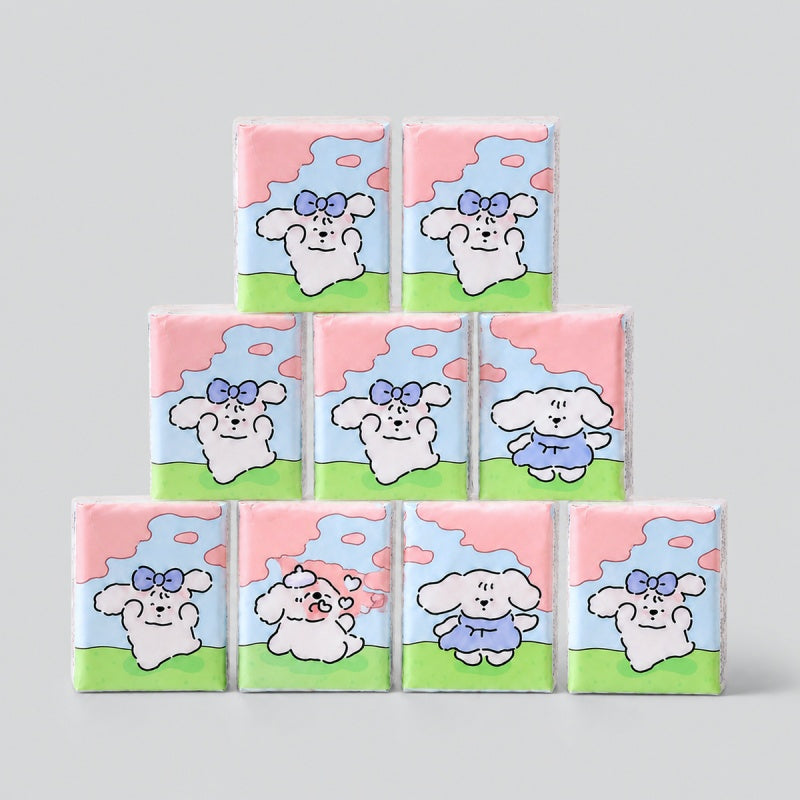 Pastel Sheep Pocket Tissues Set