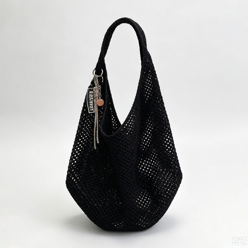 Open Knit Market Tote