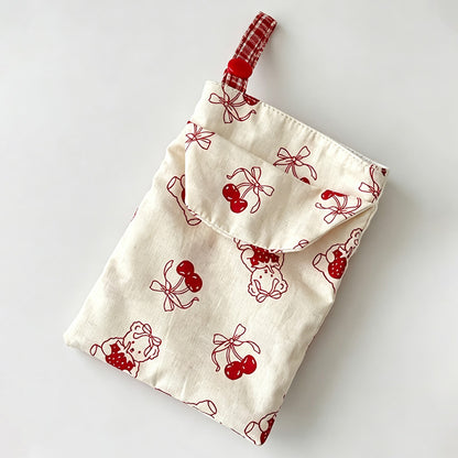 Printed Fabric Pencil Pouch