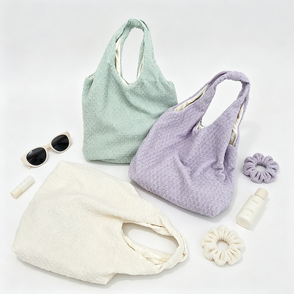 Cloud Texture Shoulder Bag