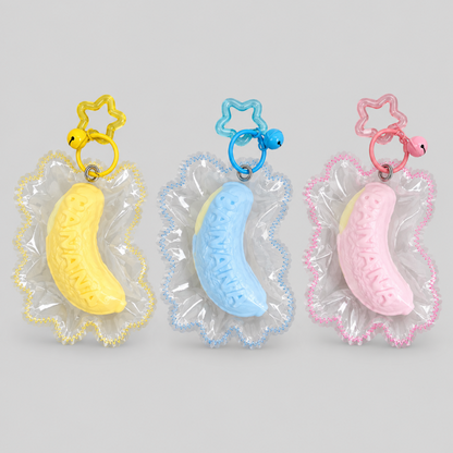 Banana Squeeze Toy Charm