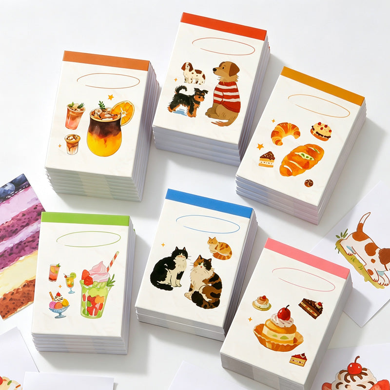 Drink Themed Paper Sticker Set