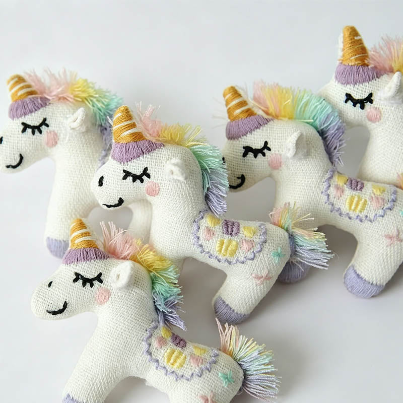 Refined Playful Horse Embroide - Shopdayla Wholesale - #7522