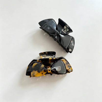 Bow Shape Tortoiseshell Hair Claw