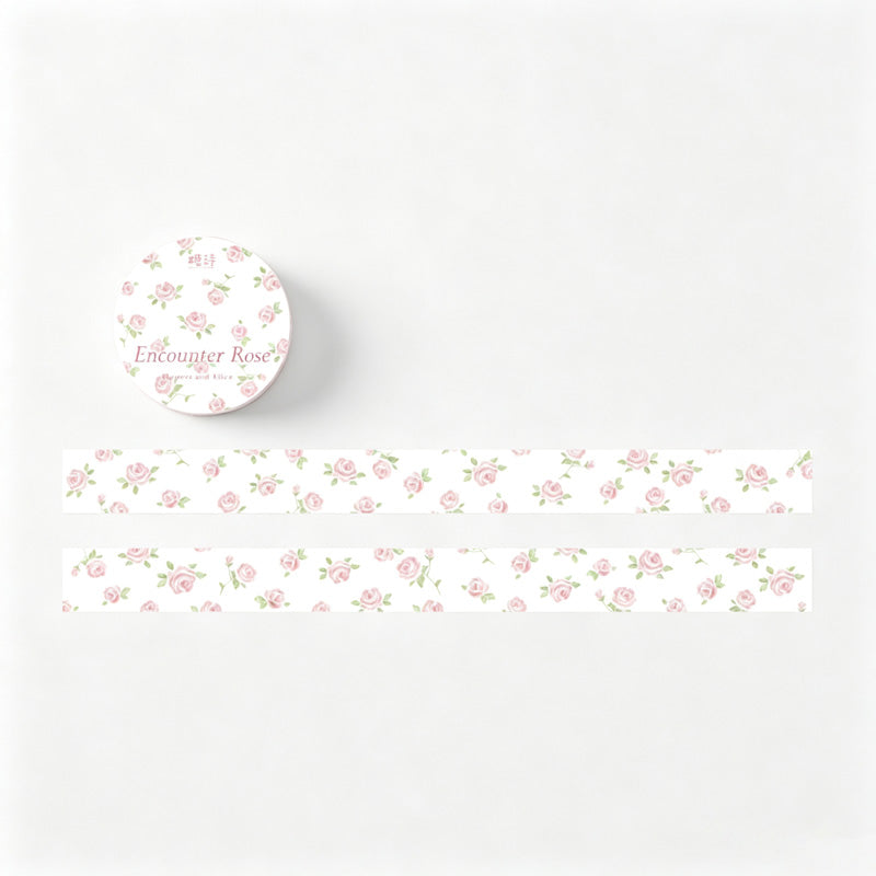 Soft Floral Washi Tape