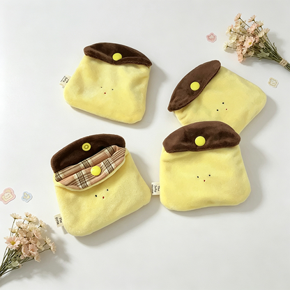 Pudding Plush Coin Purse