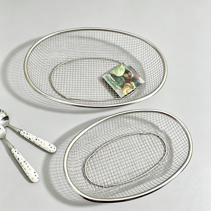 Stainless Steel Oval Drain Basket