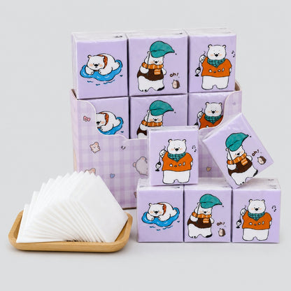 Winter Bear Pocket Tissues Set