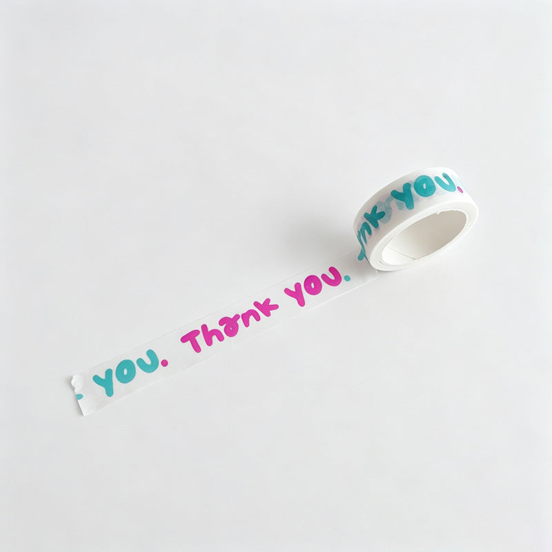Mixed‑Pattern Print Washi Tape