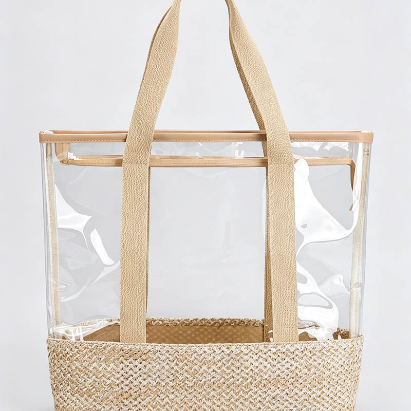 Large Transparent PVC Straw Da - Shopdayla Wholesale - #4642