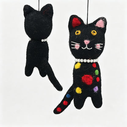 Felt Cat Hanging Charm