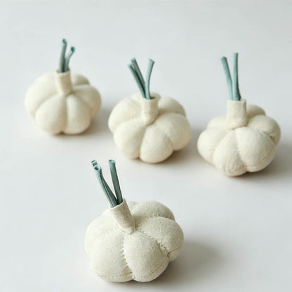Artistic Stuffed Garlic Brooch