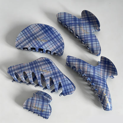 Blue Claw Clip