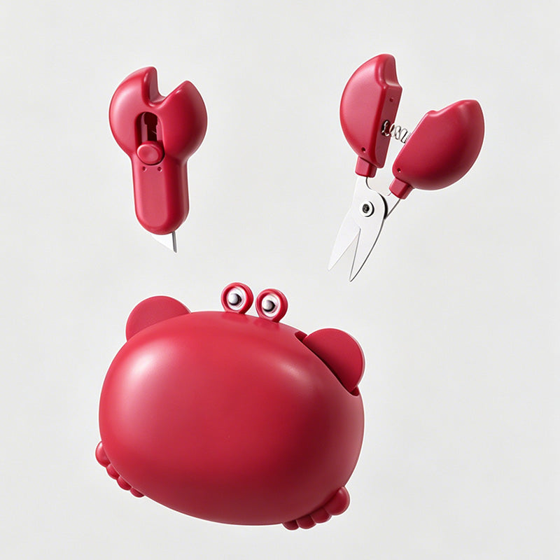 Little Crab Shaped Multi Functional Daily Bottle Opener/Scissor/Cutter