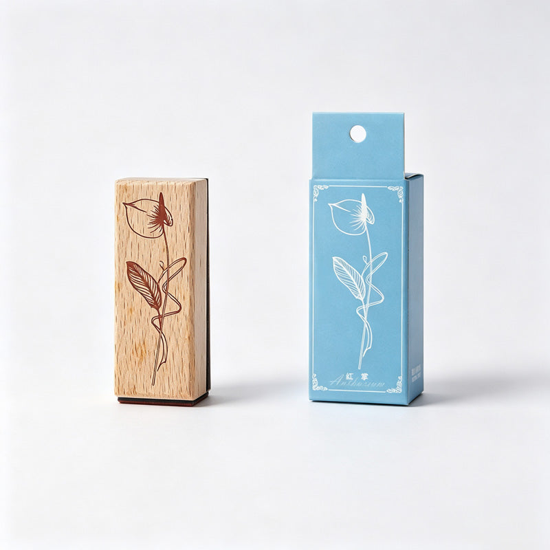 Botanical Wood Stamp Collection