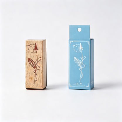 Botanical Wood Stamp Collection
