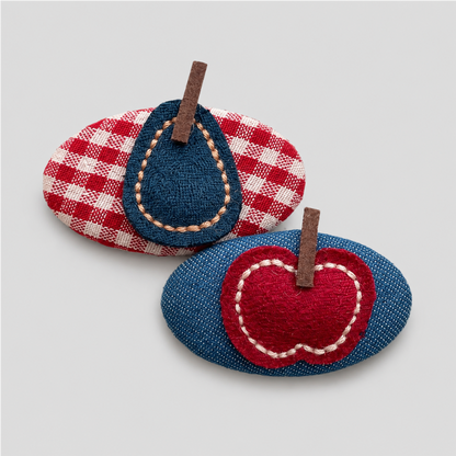 Fruit Patch Hair Clip Set