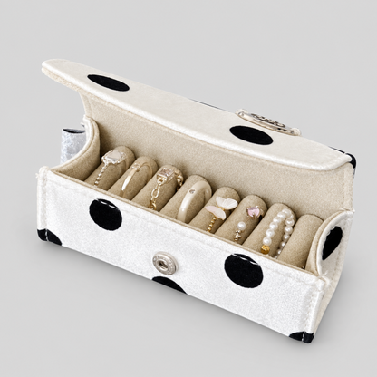 Polka Dot Ring Storage Case