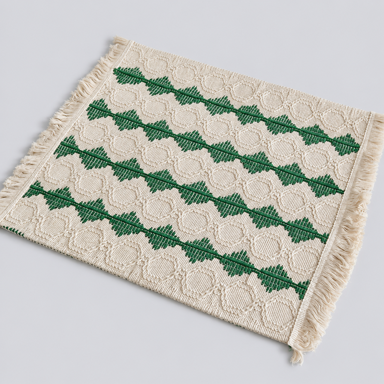 Multi-purpose Cotton Linen Tassel Nordic Placemat Table